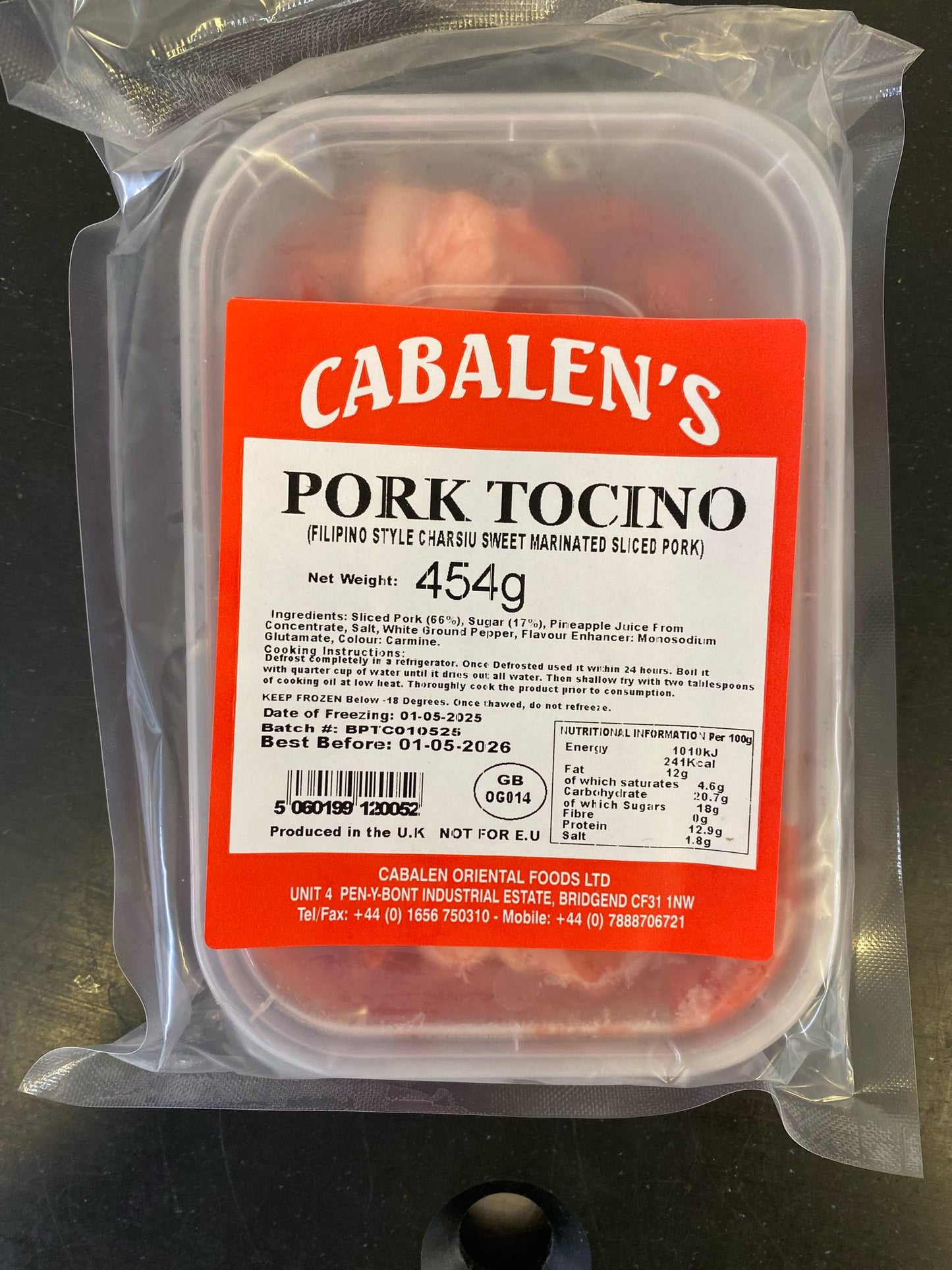 Cabalen Tocino 454g