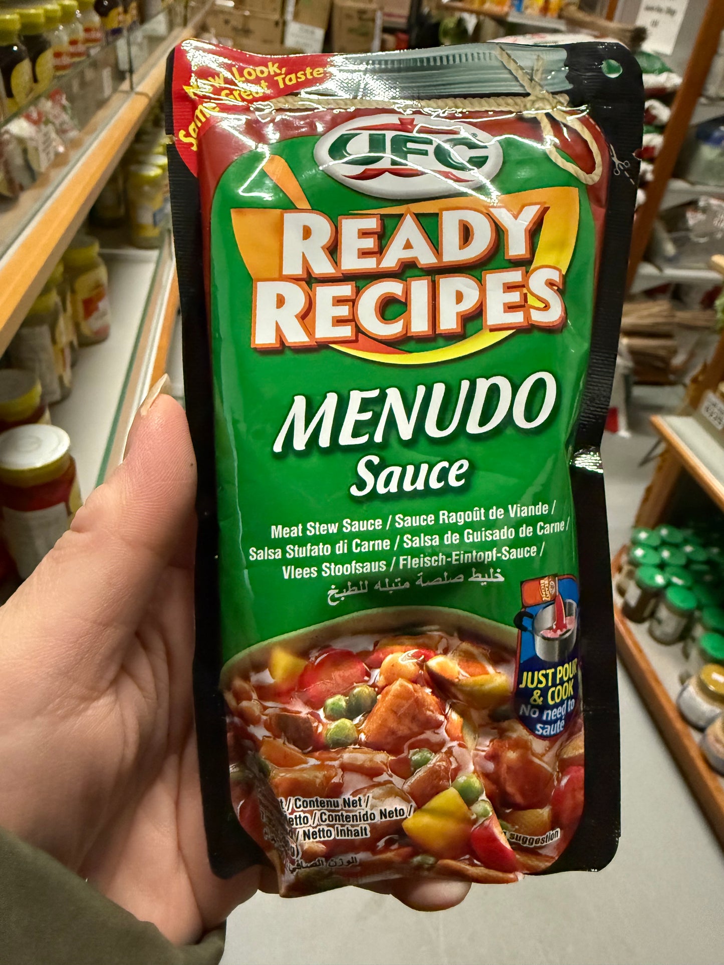 UFC Ready Recipe Menudo