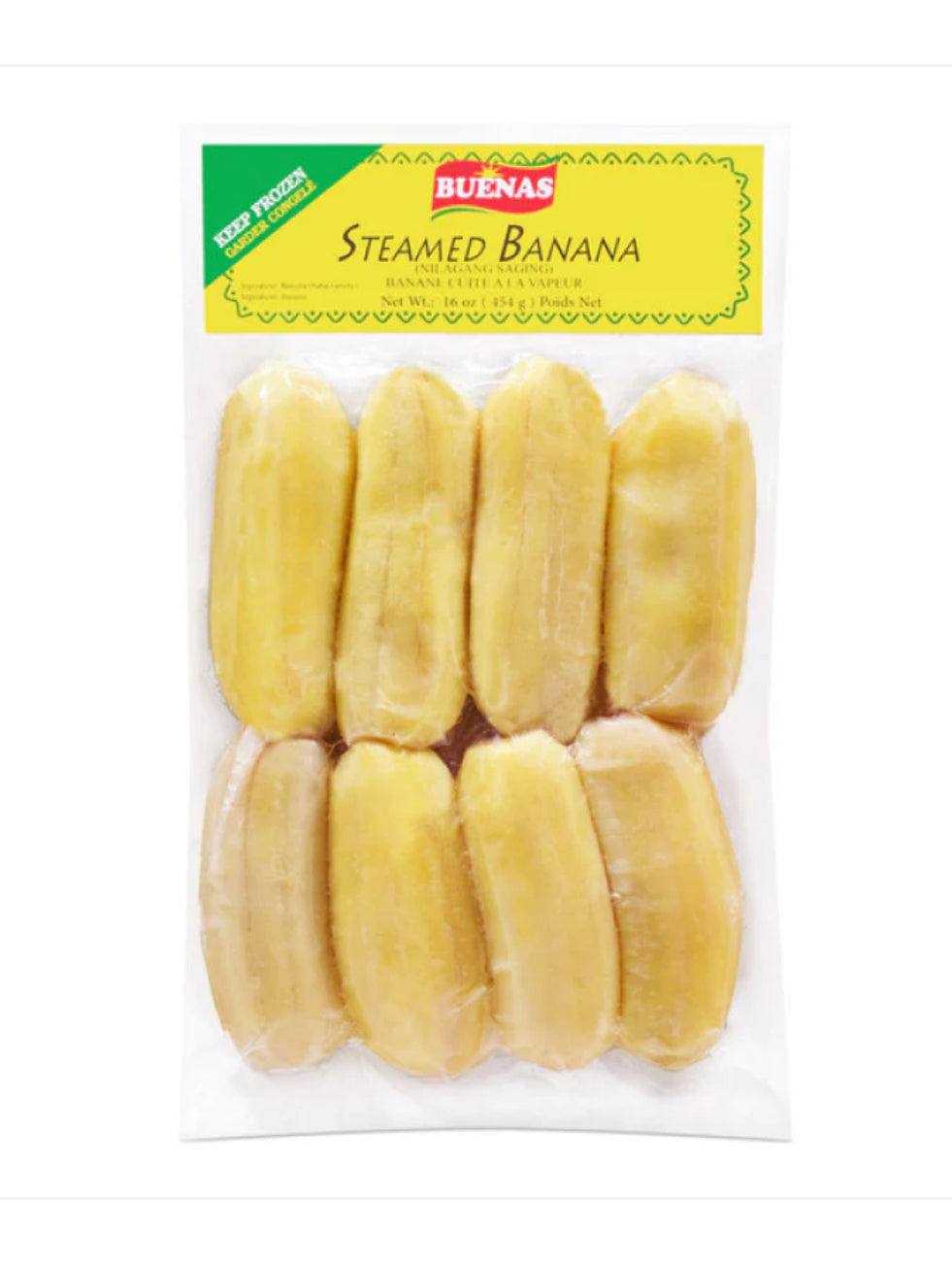 Buenas Steamed Saging na Saba