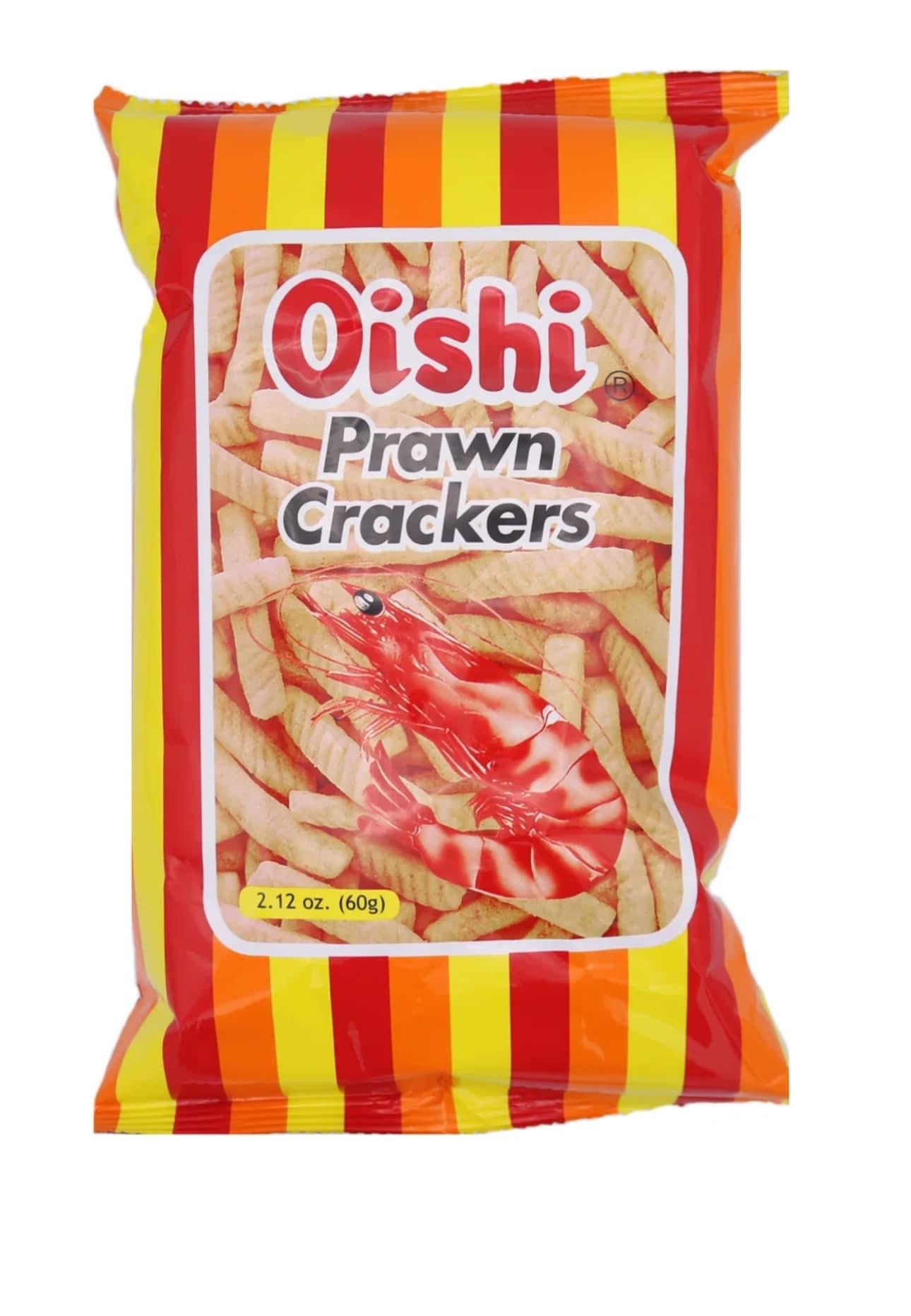 Oishi Prawn Crackers Spicy 90g