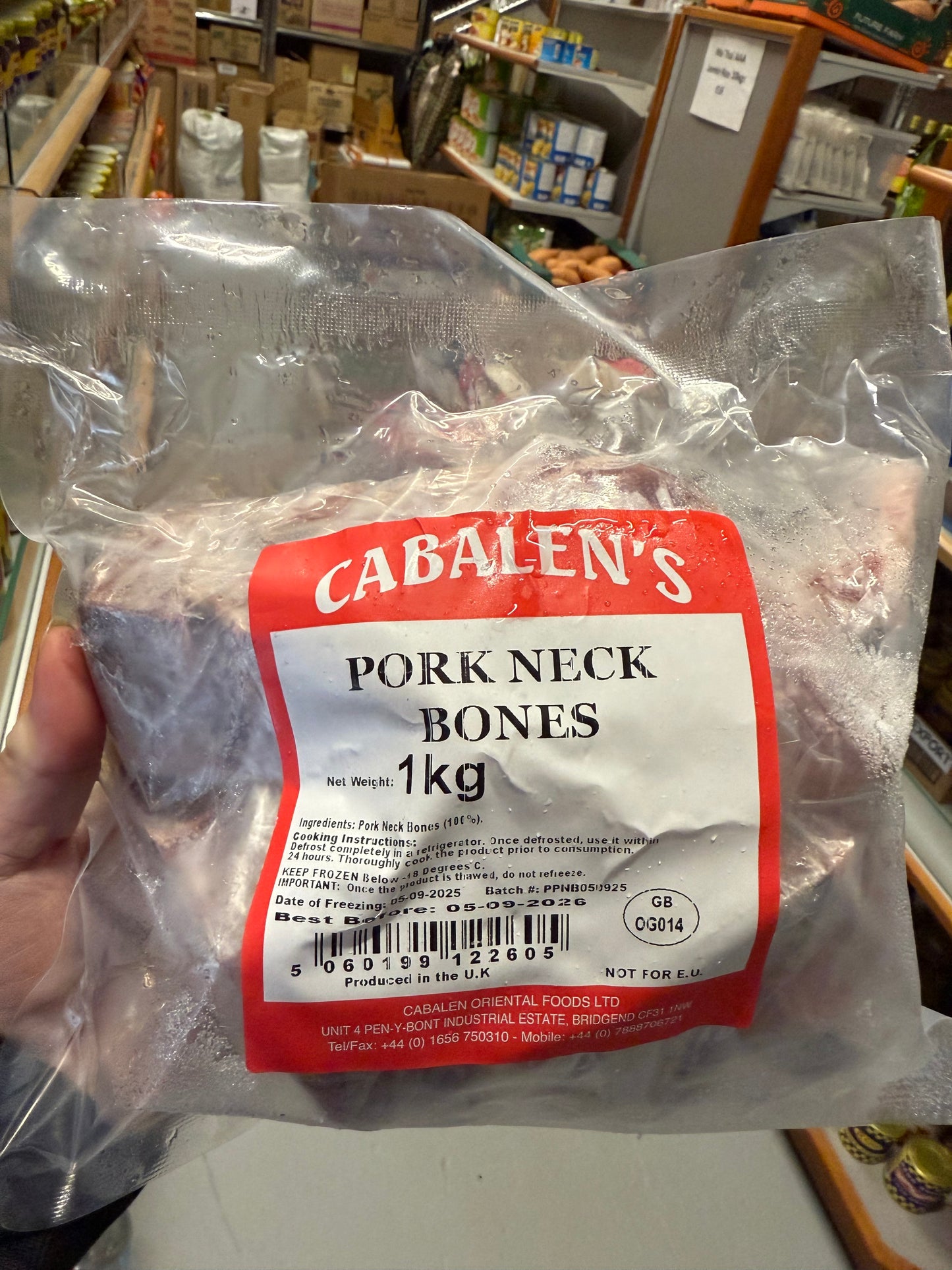 Cabalen Pork Neck 1kg