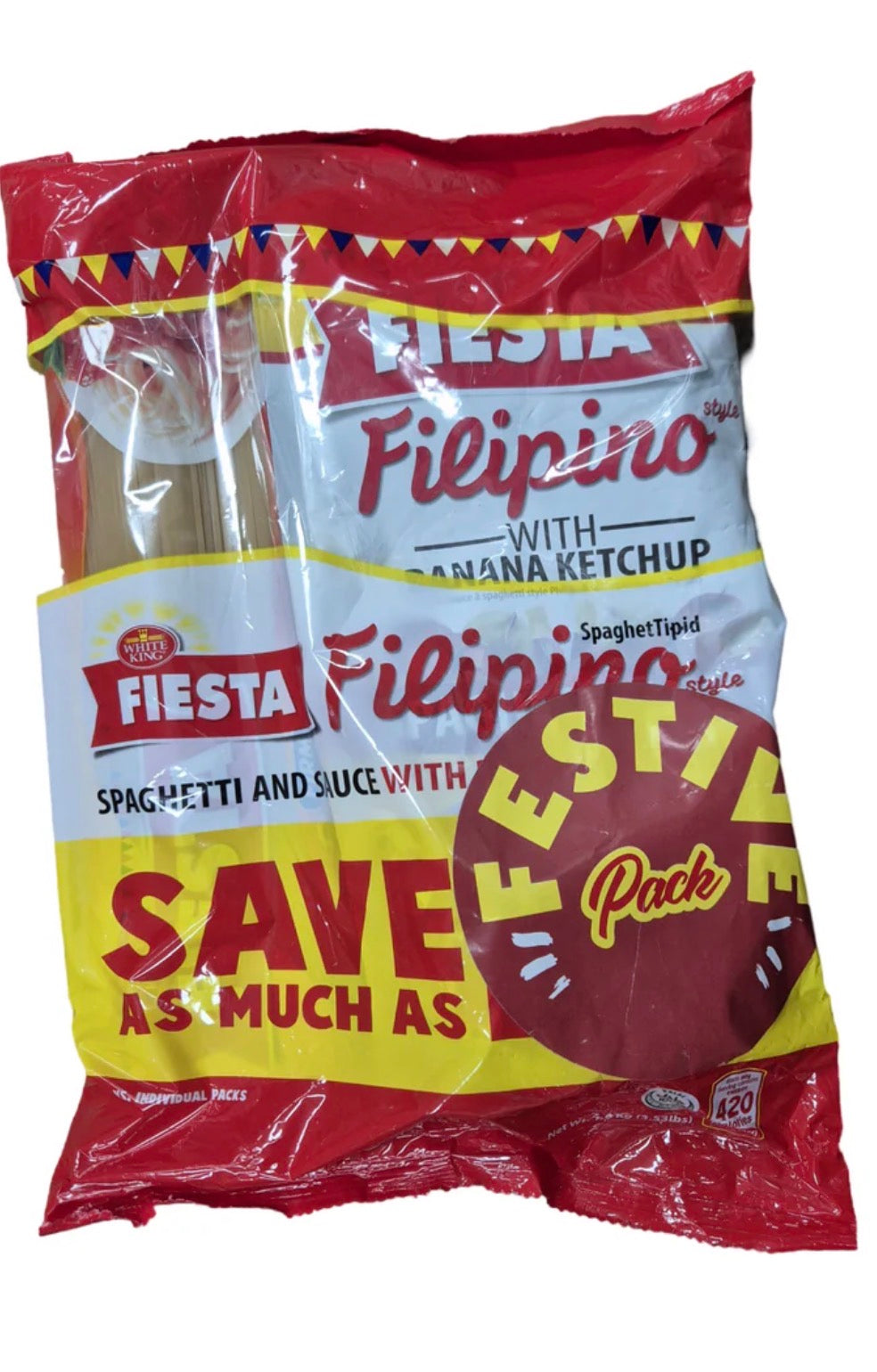 White King Fiesta Filipino Spaghetti Pack 1.6kgs