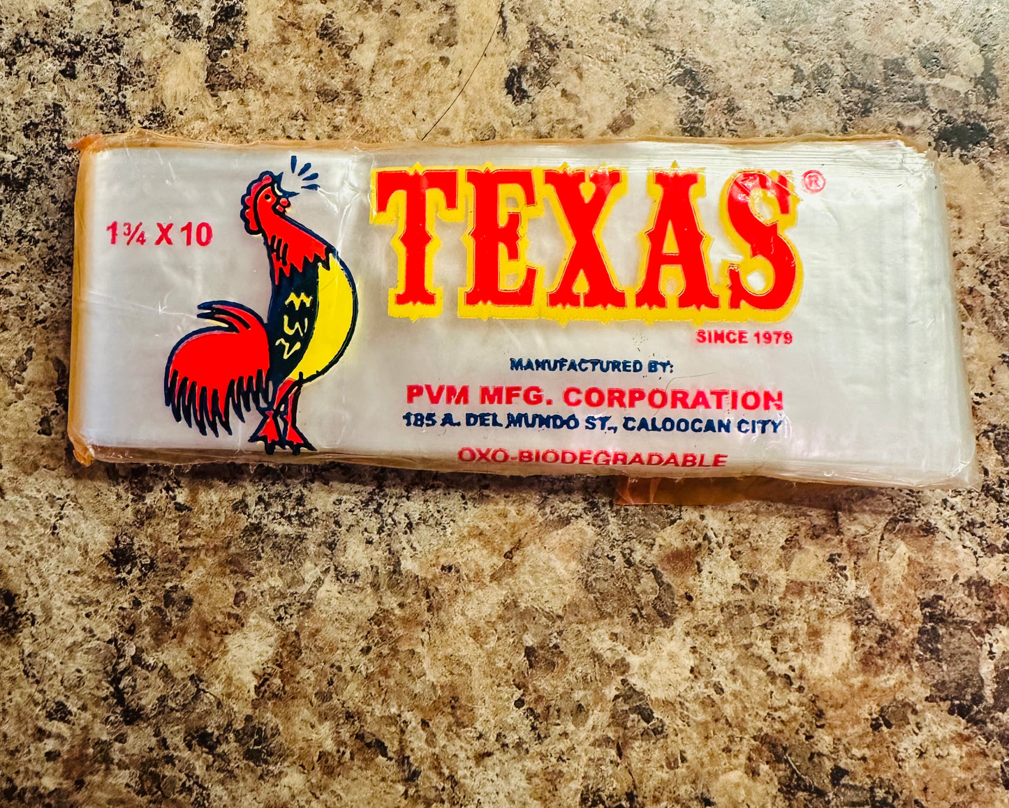 Ice Candy Plastic 1 3/4x10