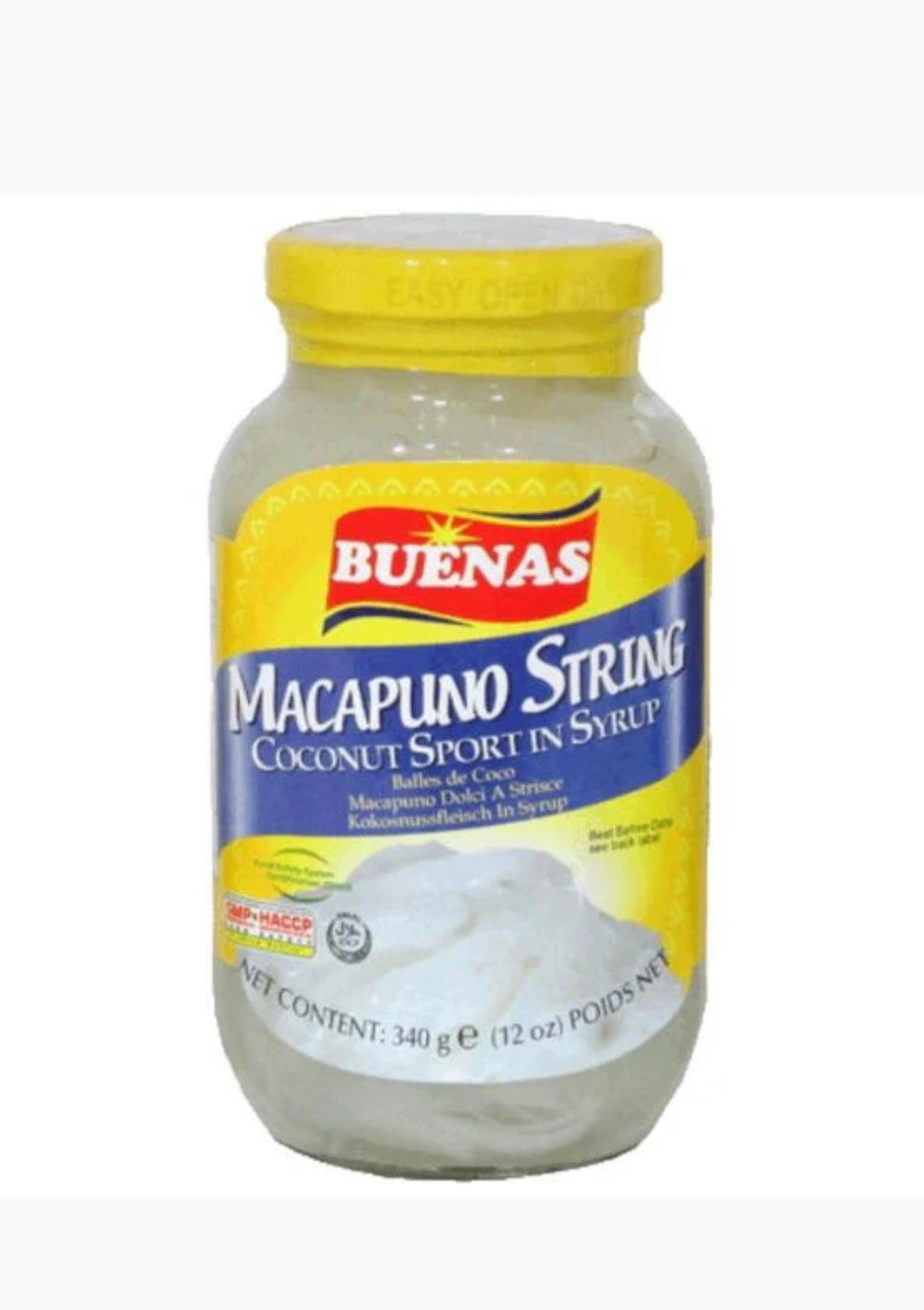 Buenas Macapuno (Coconut) String 340g