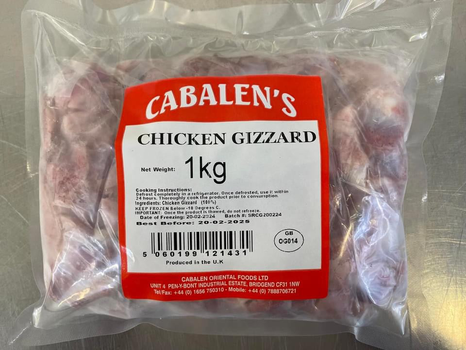 Cabalen Chicken Gizzard 1kg