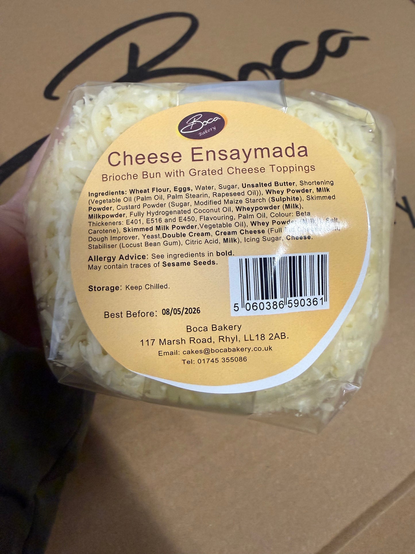 Boca Cheese Ensaymada