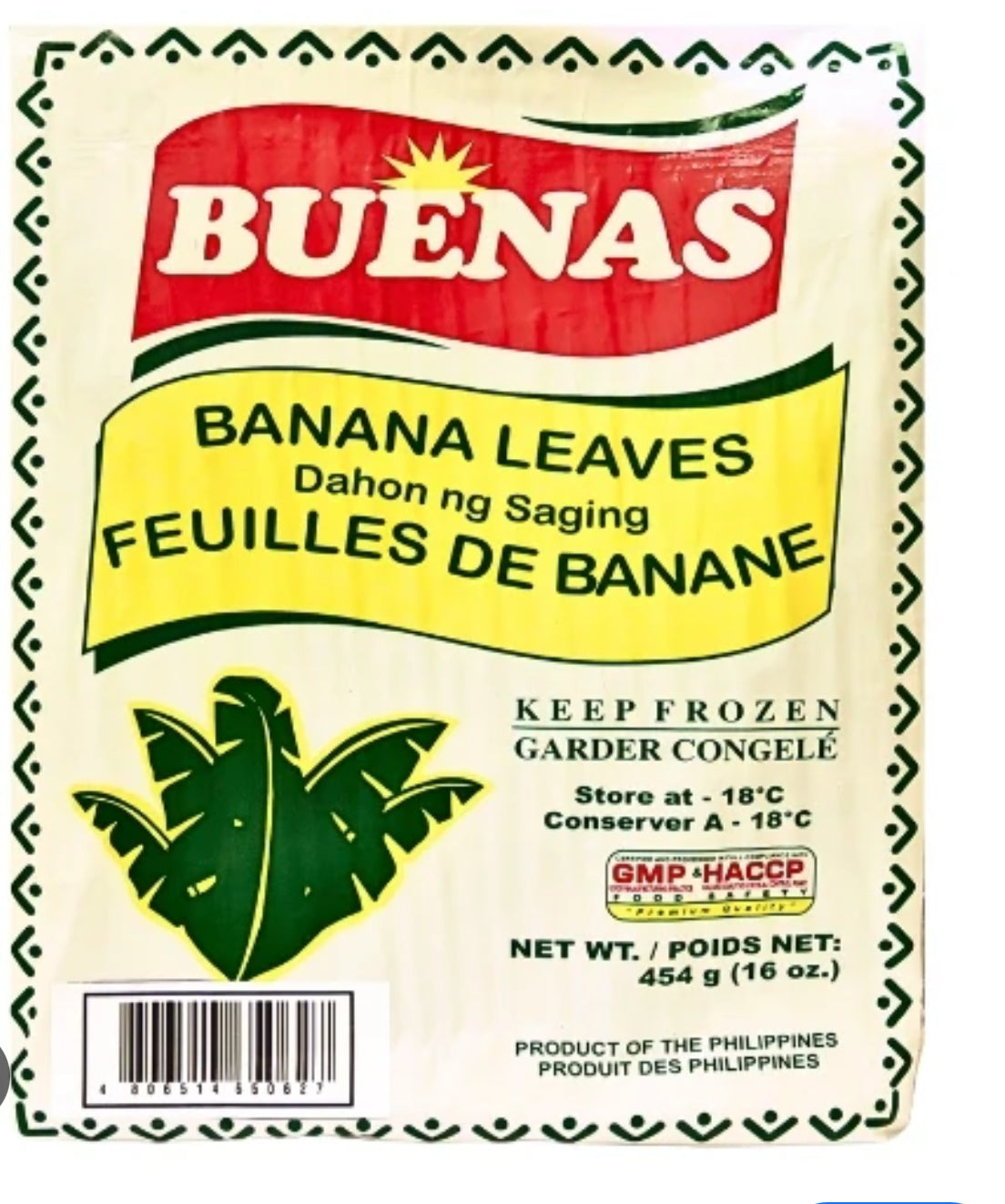 Buenas Banana Leaves