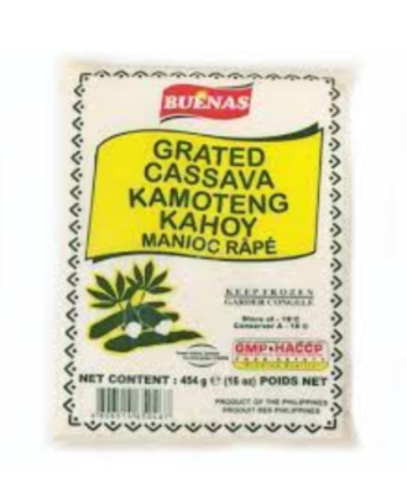 Frozen Buenas Grated Cassava 454g