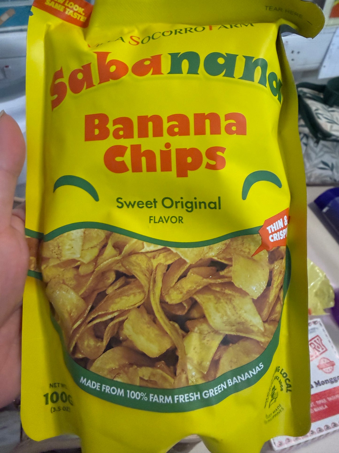 Sabanana Banana Chips 100g