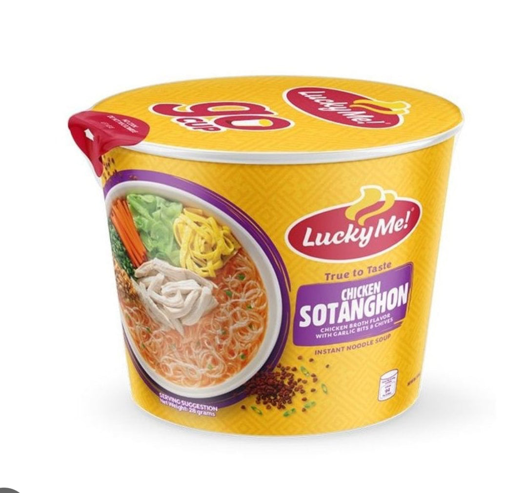 Lucky Me Mini Cup Chicken Sotanghon