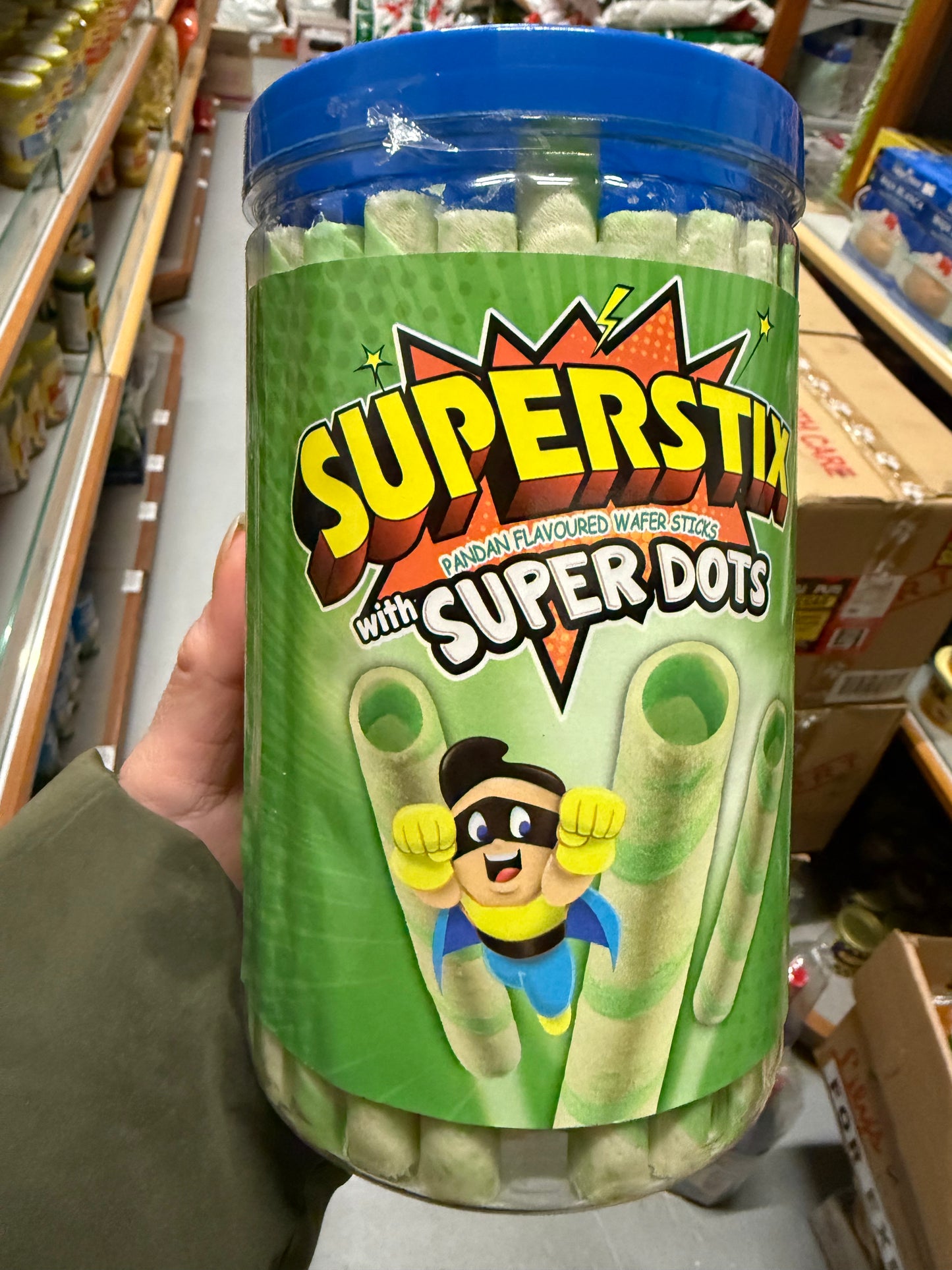 Superstix Pandan Flavoured Waferstixk 330g