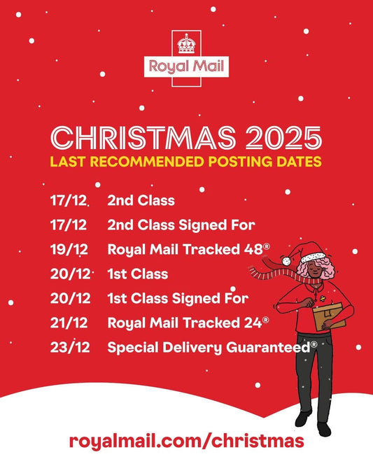 Royal Mail Laat Posting Dates