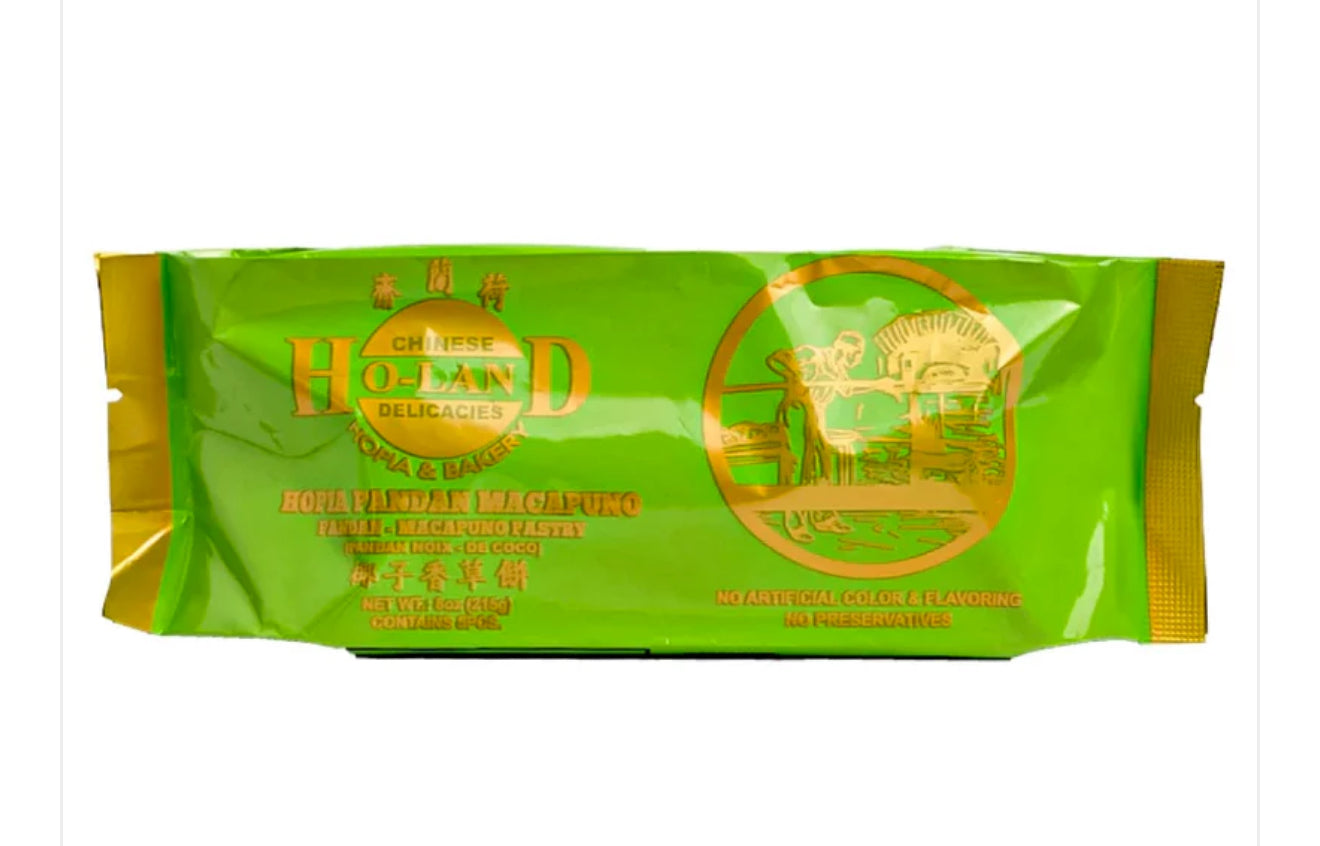 HO LAND Hopia Pandan Macapuno