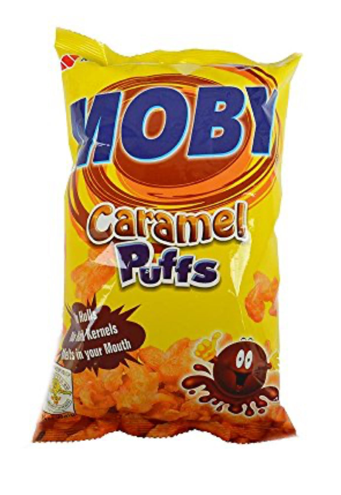 Moby Caramel Puffs 60g