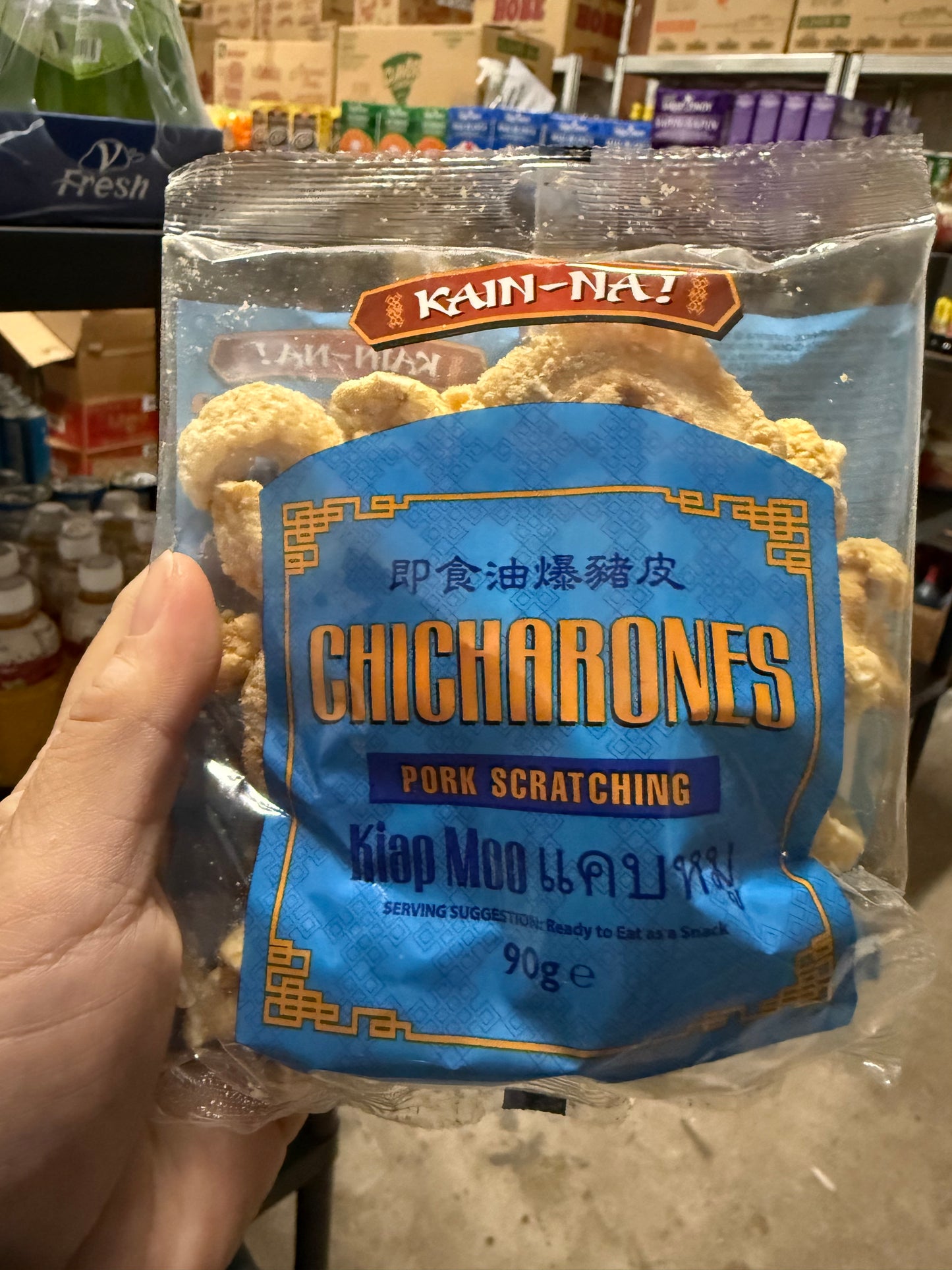Kain na Chicharones 90g