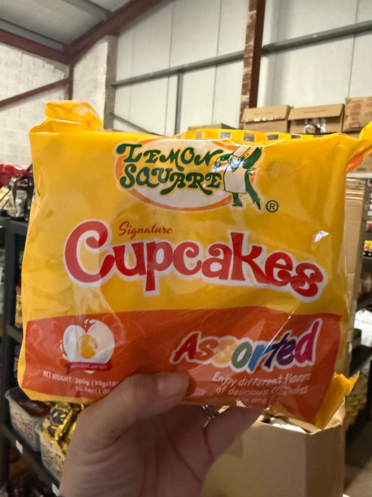 Lemon Square Cupcakes Assorted