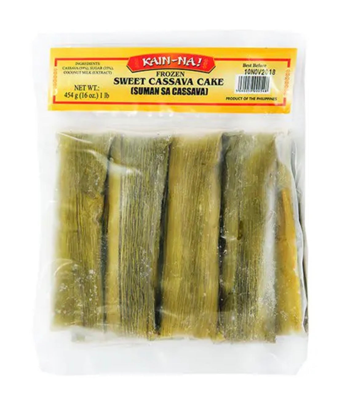 Kain na! Frozen Sweet Cassava Cake