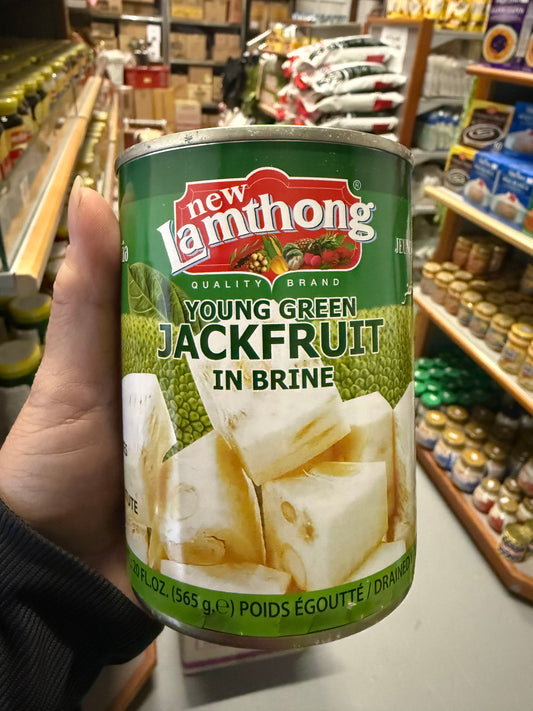 New Lamthong Young Green Jackfruit in Brine 565g