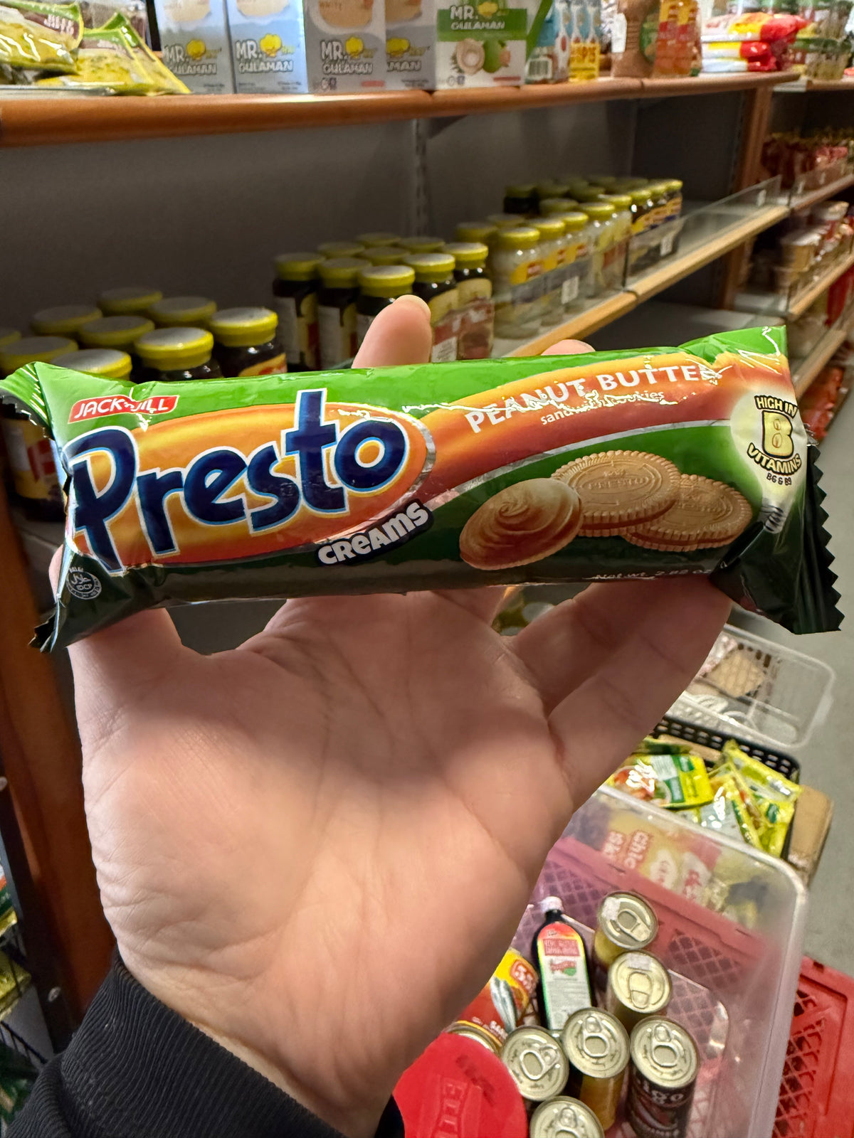 Jack’nJill Presto Cream Peanut Butter 80g