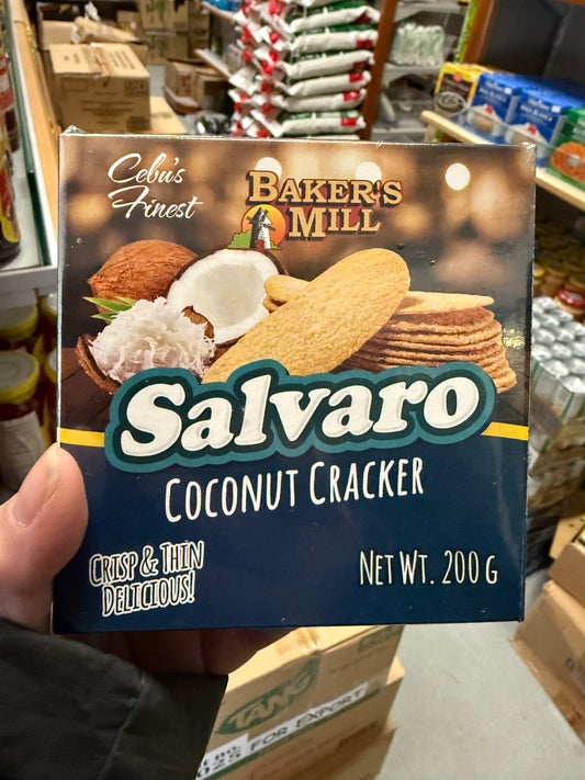 Baker’s Mill Salvaro Coconut Cracker 200g