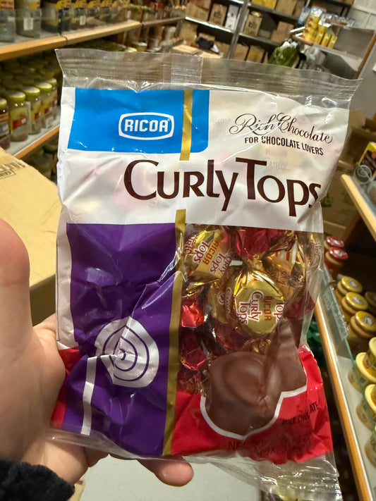Reduced Price;                        RICOA Curly Tops 150g