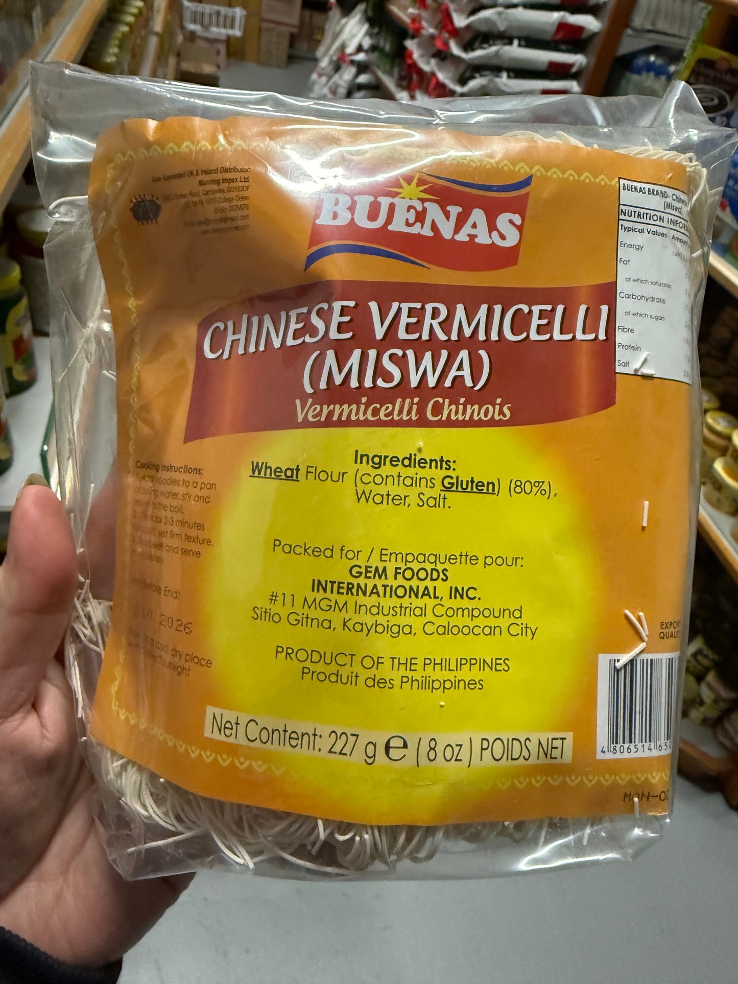 Buenas Chinese Veemiccelli (Miswa)