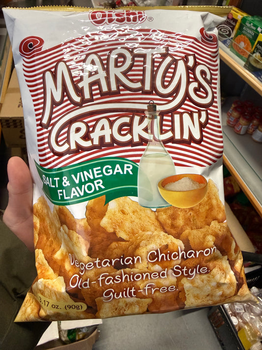 Marty’s Cracklin’ Salt and Vinegar 90g