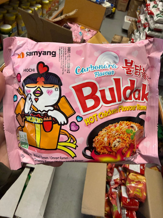 BULDAK Carbonara Hot Chicken Flavour Ramen