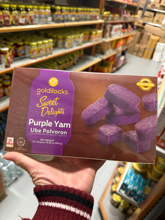 Goldilocks Ube (Purple Yam) Polvoron