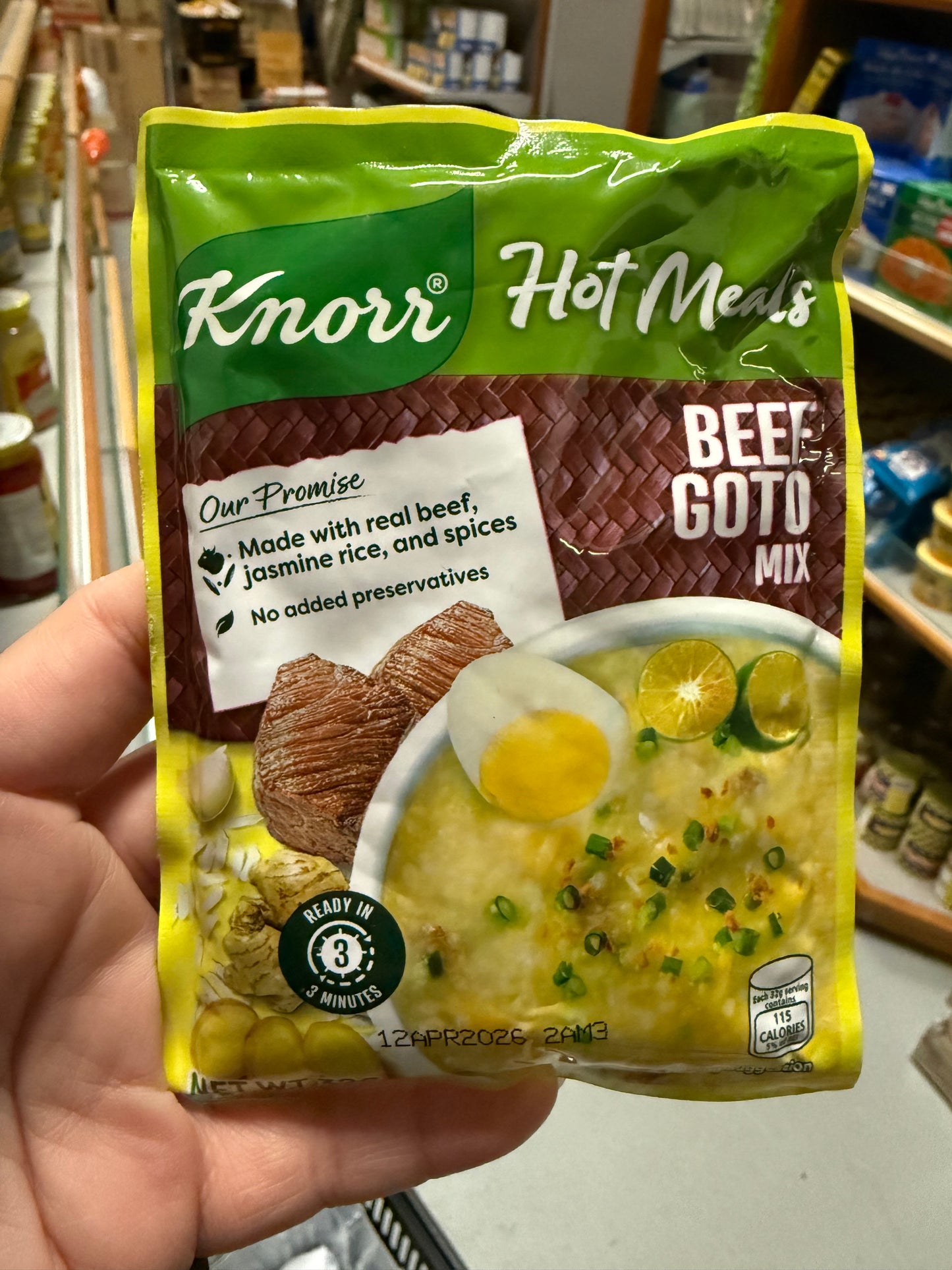 Knorr Beef Goto Mix Sachet