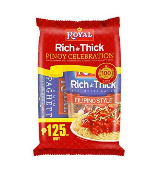 Royal Rich and Thick Spagetti and Sauce Celebration Pack 700g
