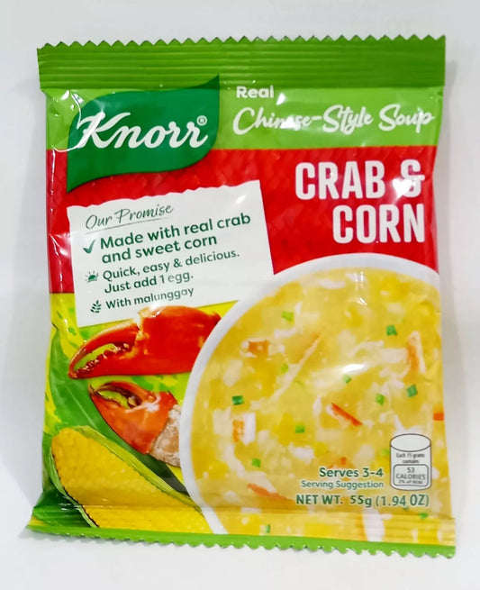 Knorr Chinese Crab and Corn Soup 55g