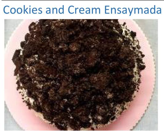 Boca Cookies and Cream Ensaymada