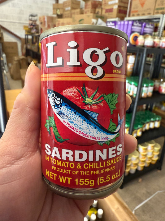 Ligo Sardines in Tomato and Chili Sauce 155g