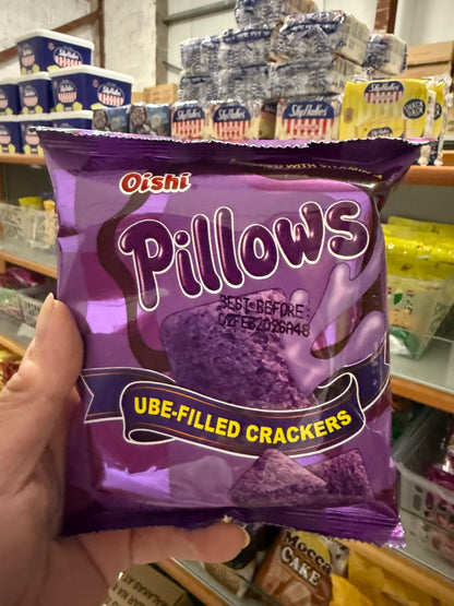 Pillow Ube Filled Crackers