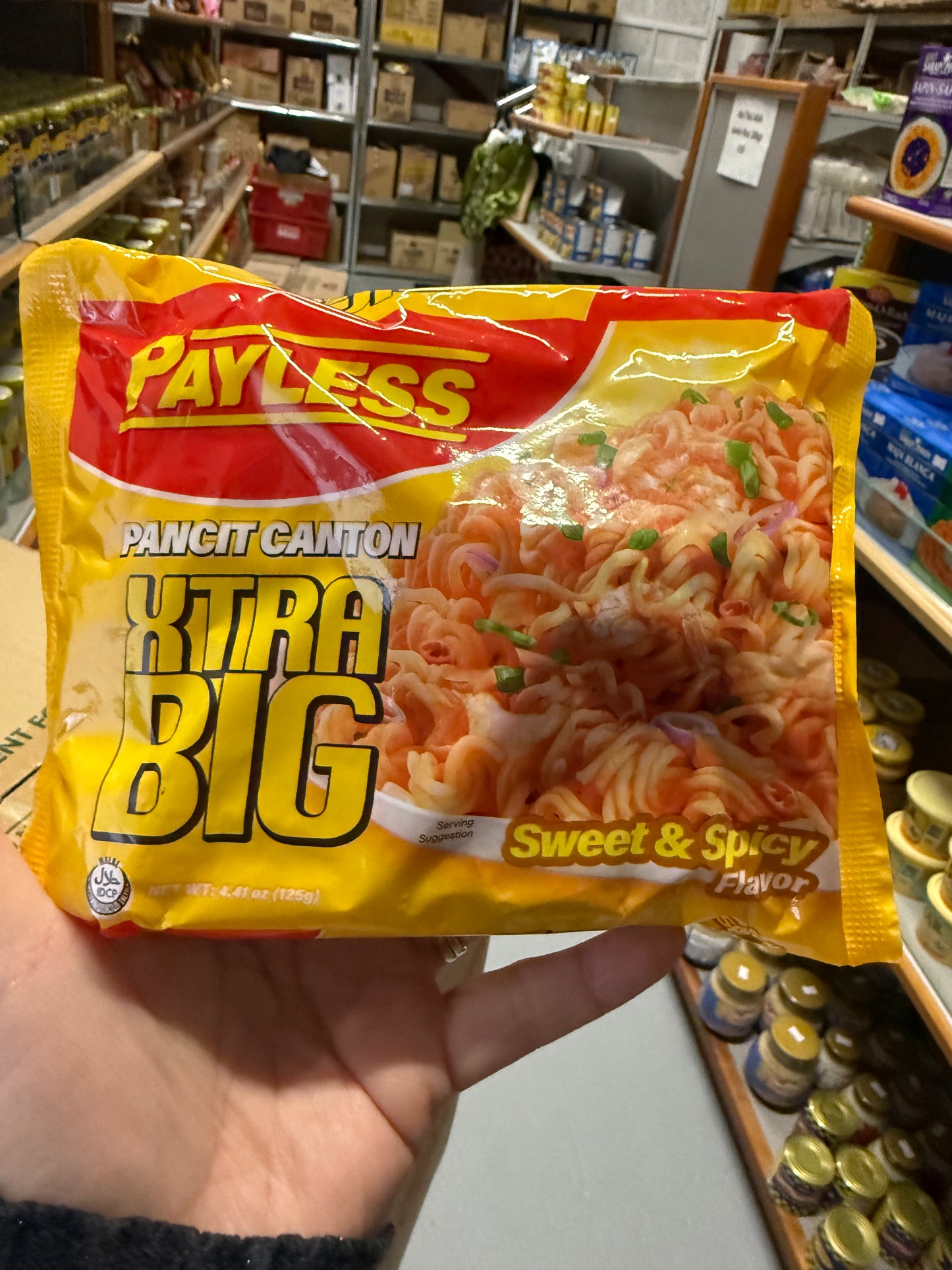 PAYLESS EXTRA BIG Sweet and Spicy flavour 125g