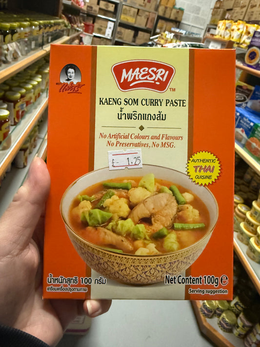 MAESRI KAENG SOM Curry Paste 100g