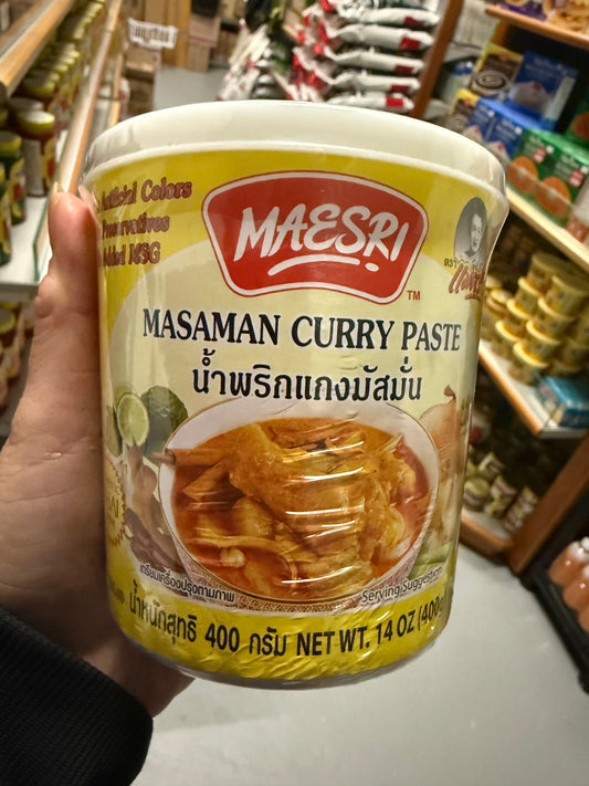 MAESRI MASAMAN Curry Paste 400g