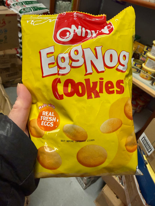 Nissin Eggnog Cookies