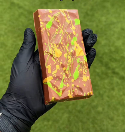 Dubai Chocolate Bar 200g - Belgian Milk Chocolate - Pistachio - Kunafa - Tahini