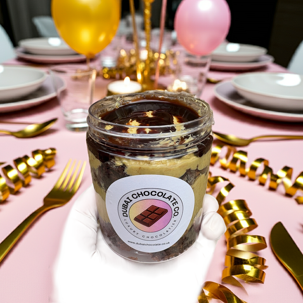 Dubai Brownie Cake Jar 250g