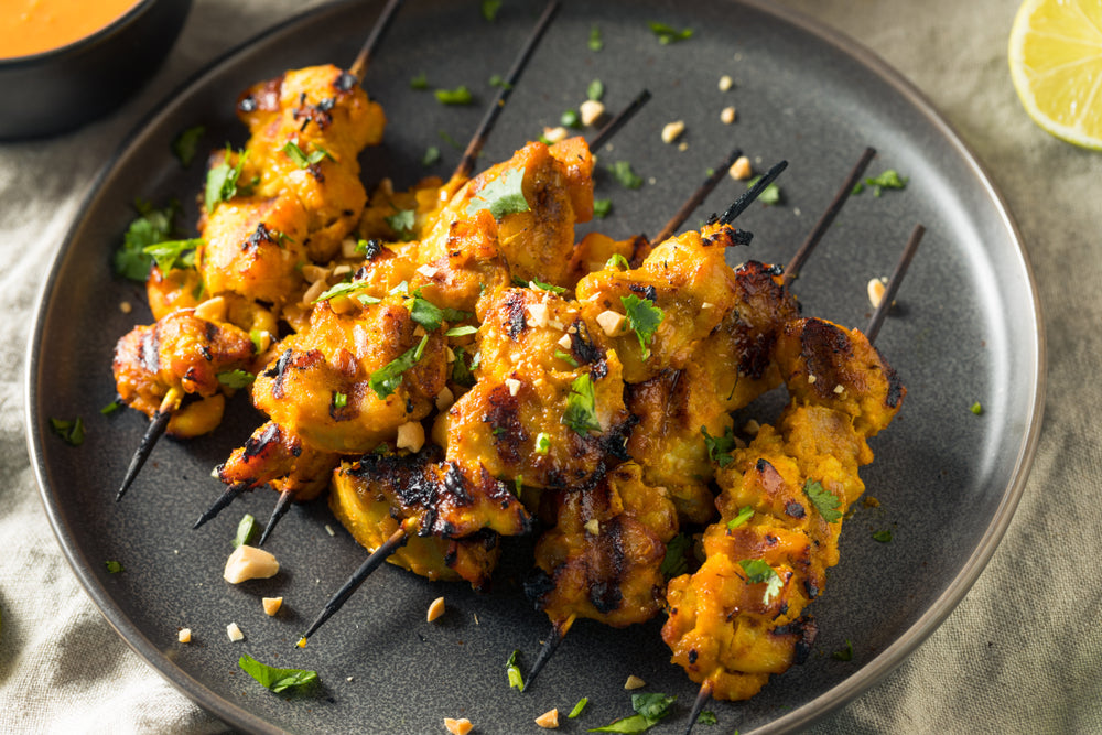Thai-style Chicken Satay Sticks