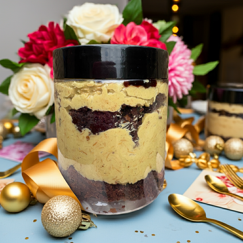 Dubai Brownie Cake Jar 250g